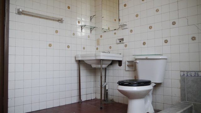 Bathroom plumbing